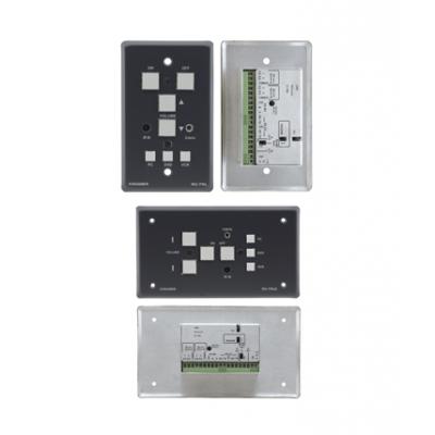 7-Button Media & Room Controller Wall Plate with IR Learning